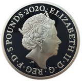 2020 Queen Elizabeth II 'PAY ATTENTION 007' 999 fine 2oz silver Proof Coin