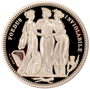 2020 The Great Engravers 'William Wyon' Three Graces 10 oz (COA NO8) Silver Proof Coin