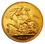 1913-S King George V Gold Sovereign (Sydney)