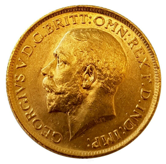 1913-S King George V Gold Sovereign (Sydney)