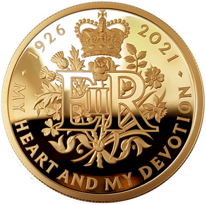 2021 Queen Elizabeth II 95th Birthday of HM the Queen 2oz (£200) Gold Proof