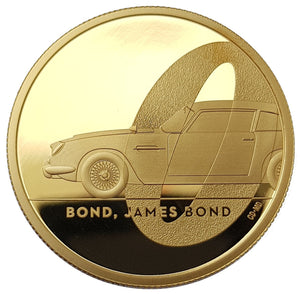2020 Queen Elizabeth II 'Bond, James Bond' 999.9 1oz Gold Proof Coin