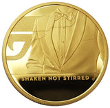 2020 Queen Elizabeth II 'SHAKEN NOT STIRRED' 999.9 1/4oz / 1oz / 2oz Gold Proof Coins