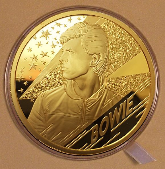 2020 Music Legends 'David Bowie' ONE KILO 999.9 Gold Proof Coin