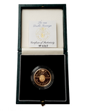 1994 Queen Elizabeth II Bank of England Gold Proof £2 - Boxed / Coa