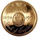 1994 Queen Elizabeth II Bank of England Gold Proof £2 - Boxed / Coa
