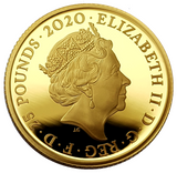 2020 Music Legends 'David Bowie' 1/4 oz 999.9 Gold Proof Coin