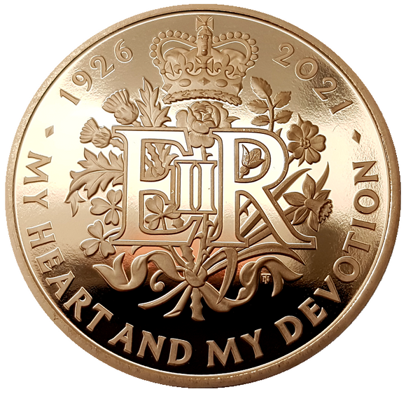 2021 Queen Elizabeth II 95th Birthday of HM the Queen 2021 £5 Gold Proof