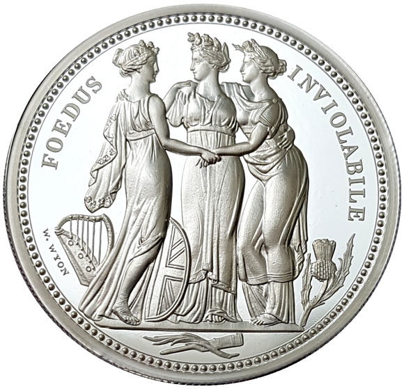2020 The Great Engravers 'William Wyon' Three Graces 2oz Silver Proof Coin