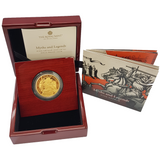 2023 King Charles III 'Myths and Legends King Arthur' 1oz 999.9 Gold Proof Coin