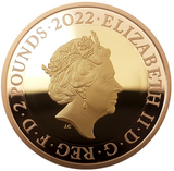 2022 Queen Elizabeth II FA Cup 150th Anniversary £2 Gold Proof Coin