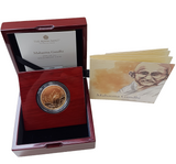 2021 Queen Elizabeth II 'Mahatma Gandhi' 999.9 1oz Gold Proof Coin
