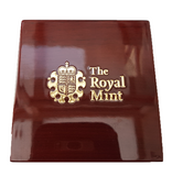 Royal Mint Luxury Wooden Case with Screw Type Capsule for Sovereign