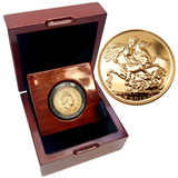 2016-2022 Queen Elizabeth II Gold Sovereigns BUNC + Capsulated with Luxury Case