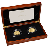 2023 King Charles III The Great Engravers 'Petition Crown' 2oz Gold Proof 2 coin Set