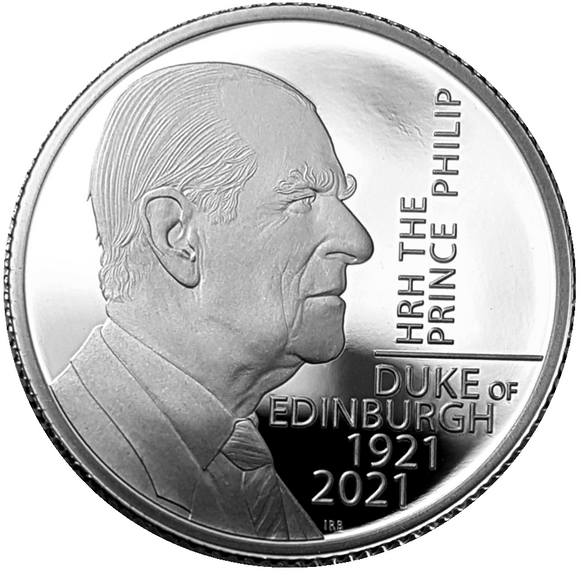 2021 HRH The Prince Philip, Duke of Edinburgh (5oz) Five Ounce 999 Silver Proof Coin