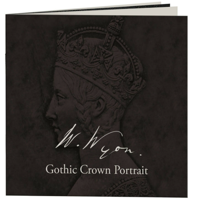 2021 The Great Engravers 'William Wyon' Gothic Portrait Crown 2oz Silver Proof Coin