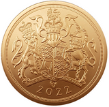 2022 Queen Elizabeth II Strike on the Day Full Sovereign (Platinum Jubilee) - Luxury Wooden Case