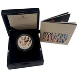 2022 Music Legends 'Rolling Stones' 2 oz 999 Fine Silver Proof Coin