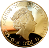 2021 HRH The Prince Philip, Duke of Edinburgh (Five Ounce) 5oz 999.9 Gold Proof Coin
